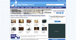 Desktop Screenshot of dog-obedience-training-review.com